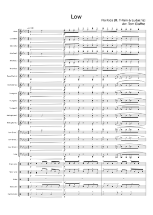 Play Official version of Low Sheet Music by Flo Rida for Piano, Vocals ...