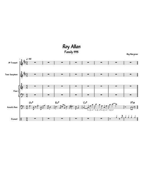 Roy Allan - Family 1995