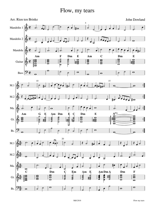 Flow, my tears