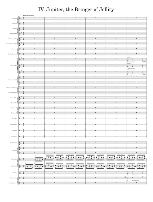 IV. Jupiter, the Bringer of Jollity - Gustav Holst
