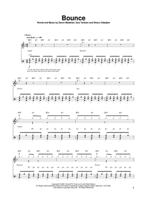 Play Official version of Needles sheet music by System of a Down for Drum other MuseScore