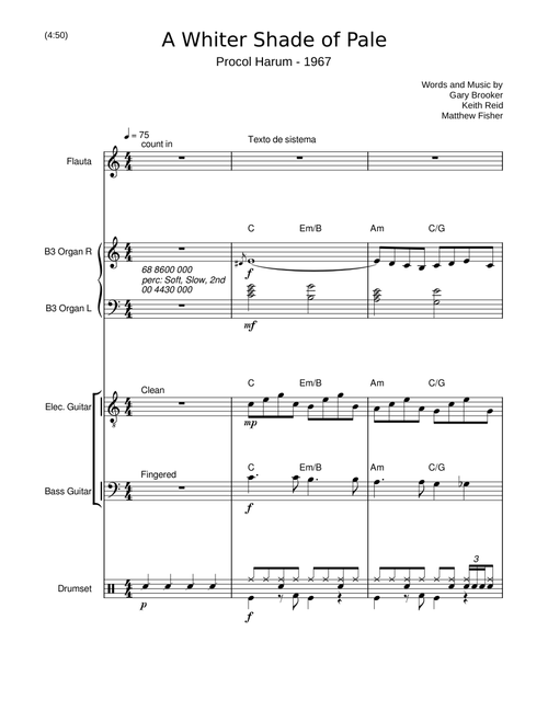A Whiter Shade of Pale – Procol Harum