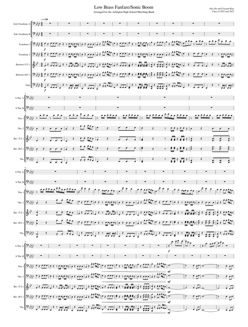 Low Brass Fanfare/Sonic Boom