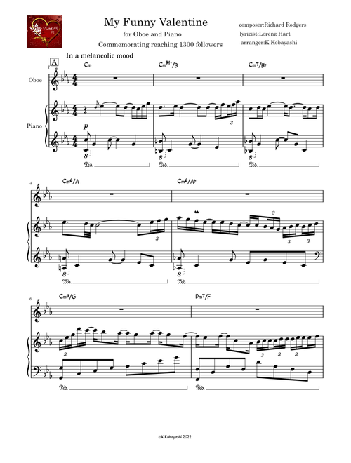 My Funny Valentine - Richard Rodgers