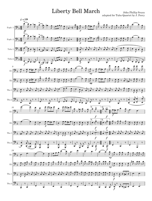 The Liberty Bell March – John Philip Sousa