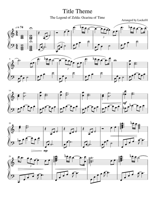 Title Theme - Ocarina of Time