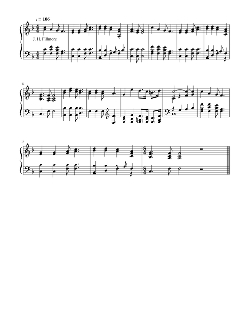 O the meetings! O the greetings - J. H. Fillmore