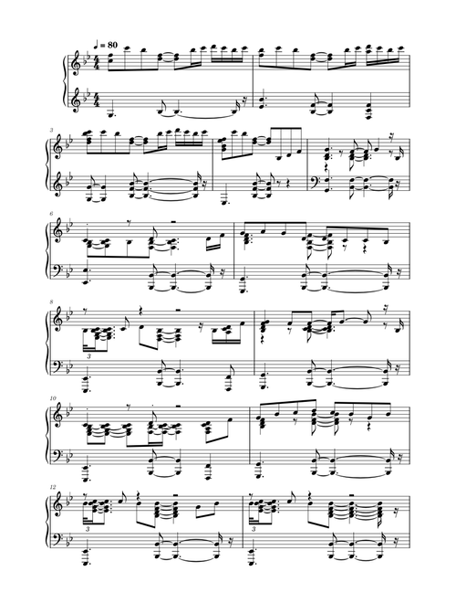 See you again – Wiz Khalifa Piano Version (Advanced)