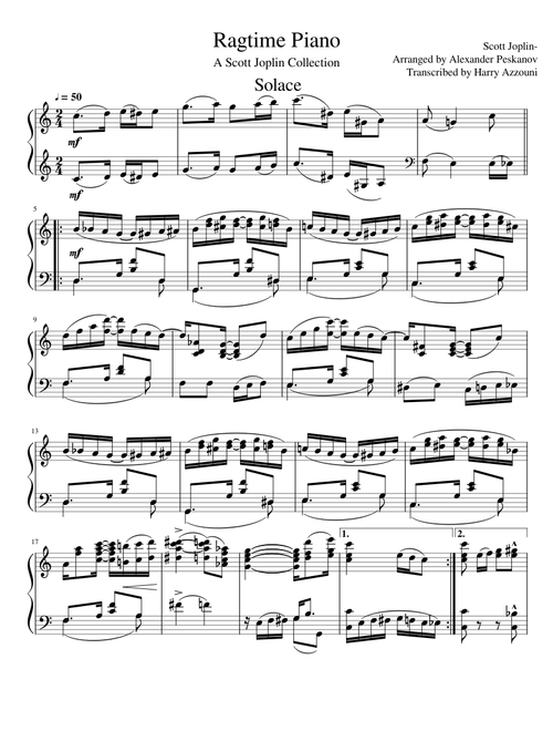 Ragtime Piano