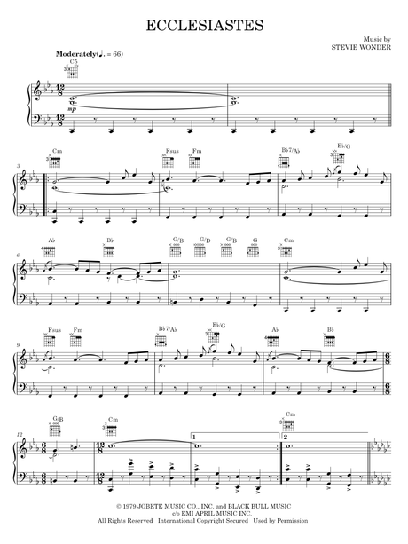 The Stevie Wonder Anthology digital book | MuseScore.com