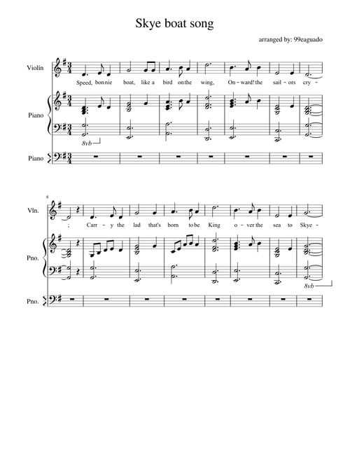 Skye boat song_Outlander