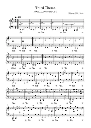 Nolongernull Rdc First Theme – NoLongerNull Sheet Music for Piano (Solo) | MuseScore.com