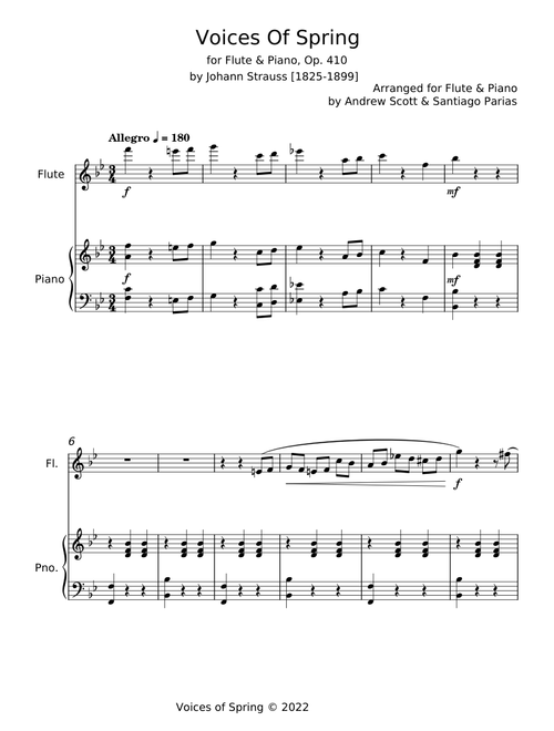 Voices of spring - Johann Strauss Jr.
