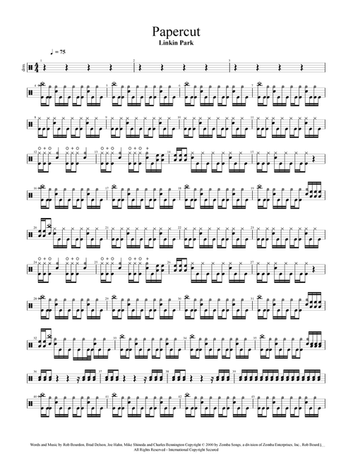 Papercut (Arr. Cyril Mayer) - Linkin Park (Drums)