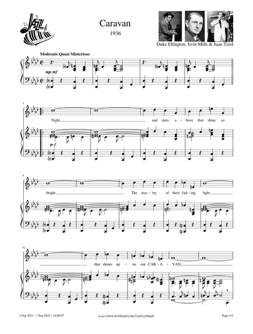 Caravan – Duke Ellington
