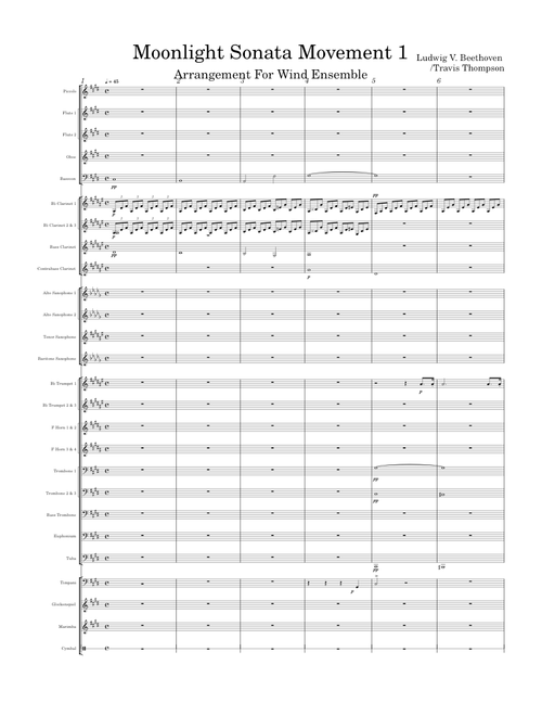 Moonlight Sonata 1st Movement – Ludwig van Beethoven Moonlight