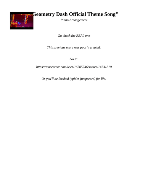 Geometry Dash Official Theme Song – MDK