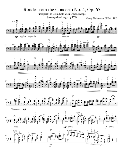 Rondo from the Concerto No. 4 as Largo