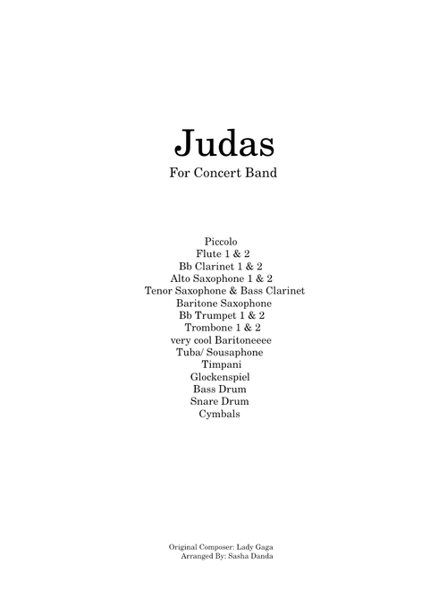 Judas – Lady Gaga