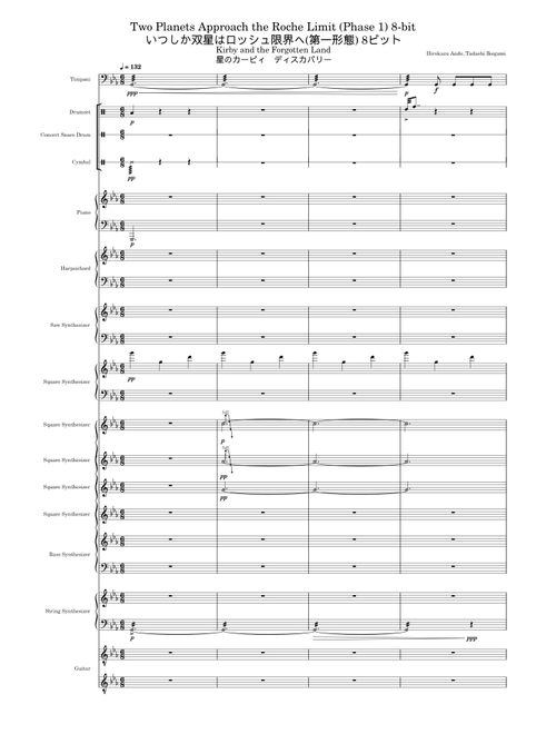 Two Planets Approach the Roche Limit – Hirokazu Ando , Tadashi Ikegami,Yuuta Ogasawara (Phase1) 8-bit