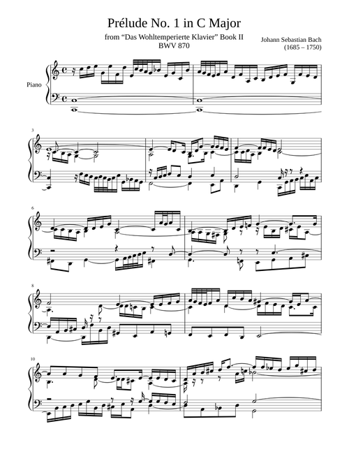 Bach: The Well-Tempered Clavier, Book 2 - Jör