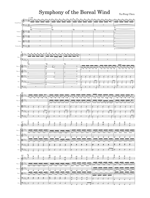 Symphony of the Boreal Wind – Yu-Peng Chen