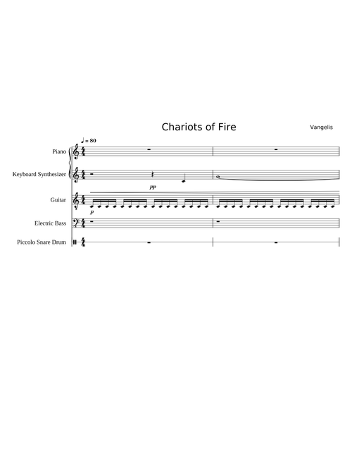 Chariots of Fire – Vangelis