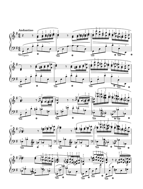 Nocturne Op.37 No. 2 – Frédéric Chopin