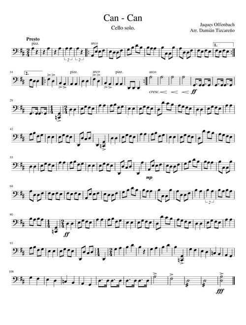 Can-Can – Jacques Offenbach