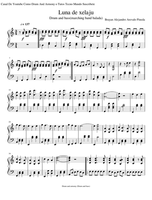 Luna de xelaju Piano