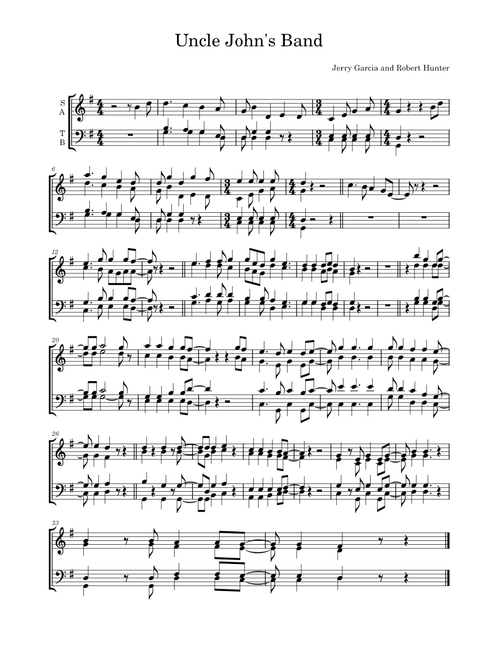 Uncle John's Band