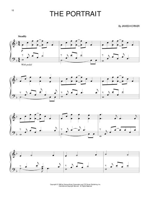 The Portrait (from Titanic) - James Horner (Piano Solo)