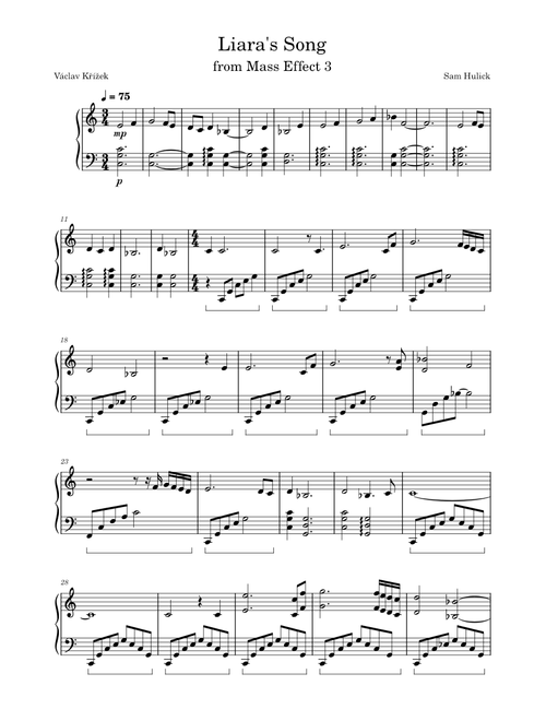 Liara's Song
