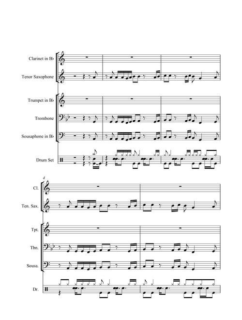 Bad Man (smooth Criminal) (Arr. Rui Travasso) - Polo G (Small Ensemble)