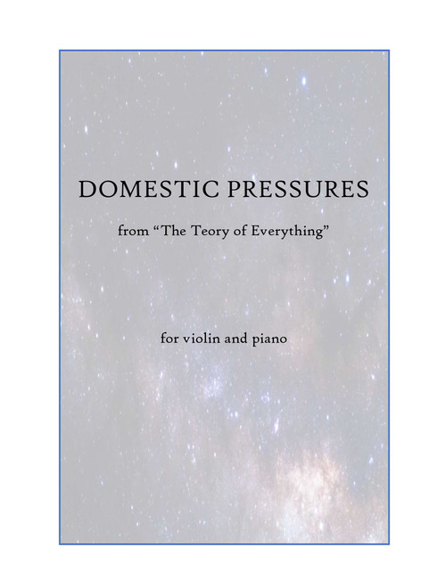 Domestic Pressures (Arr. Ludovica Lanaro) - Johann Johannsson (Violin and Piano)