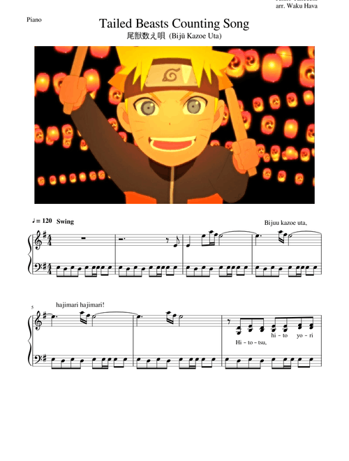 Tailed Beasts Counting Song - Naruto