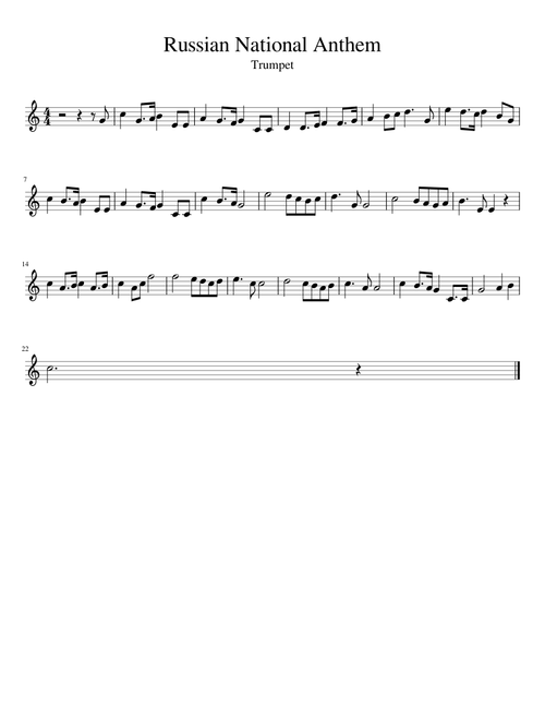 Russian National Anthem