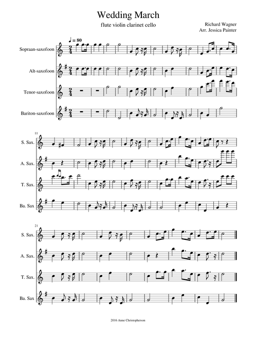 Wedding March – Richard Wagner