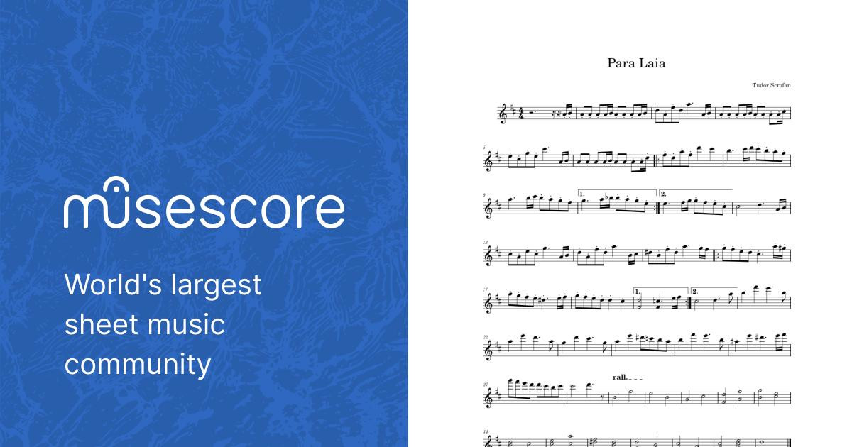 AiA Sheet music for Violin (Solo)