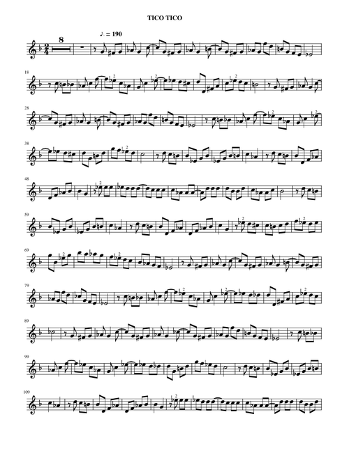 TICO TICO trumpet