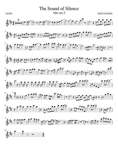 The_Sound_of_Silence_Alto_sax_2