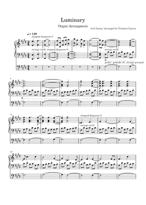 Luminary – Joel Sunny Sheet Music for Violin (String Ensemble ...