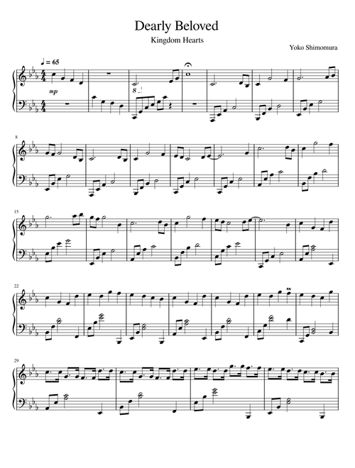 Dearly Beloved (Kingdom Hearts)