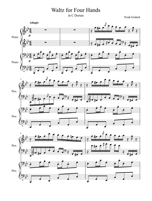 Waltz for Four Hands