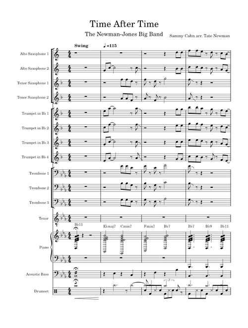 Time After Time – Jule Styne Time After Time