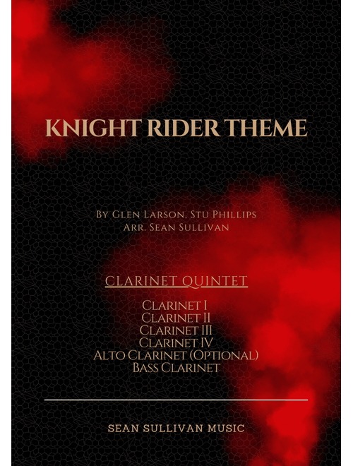 Knight Rider Theme (Arr. Sean Sullivan) - Stu Phillips, Glen Larson (Woodwind Ensemble)
