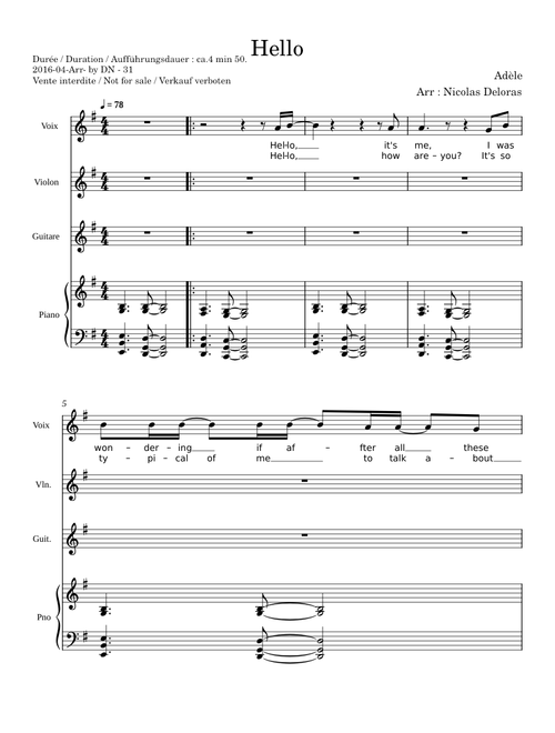 Hello – Adele Hello - Adèle