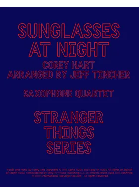 Free Sunglasses At Night by Corey Hart sheet music Download PDF or print on Musescore