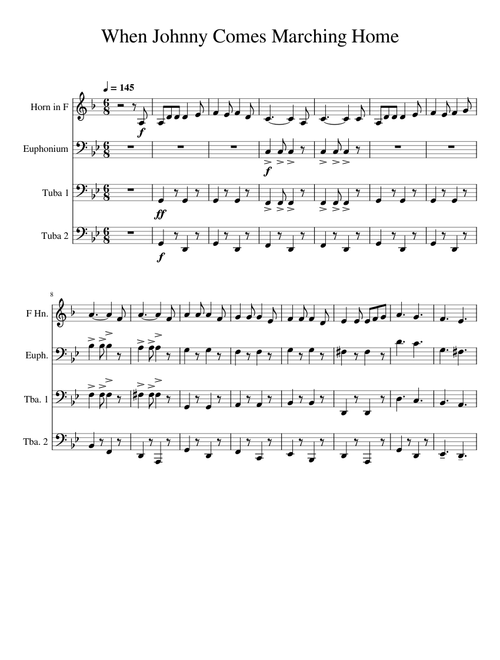 When johnny comes marching home – Misc Traditional When Johnny Comes Marching Home – Misc Traditional When Johnny Comes Marching Home