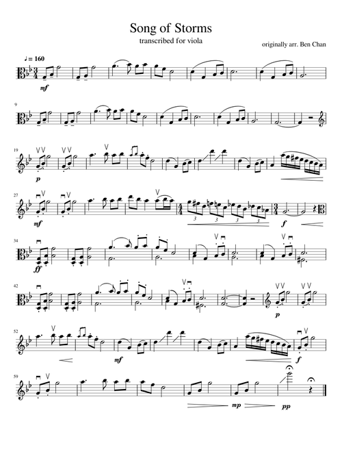 Song of Storms